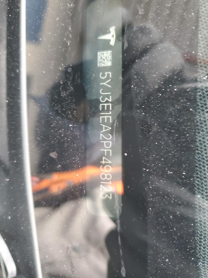 2023 Tesla Model 3 VIN: 5YJ3E1EA2PF498123 Lot: 93636905