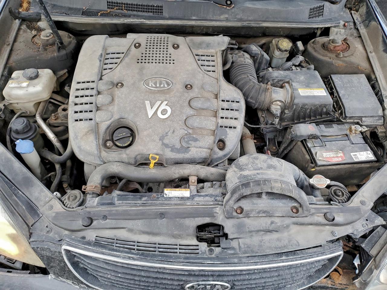 2007 Kia Optima Lx VIN: KNAGE124275147243 Lot: 94884735