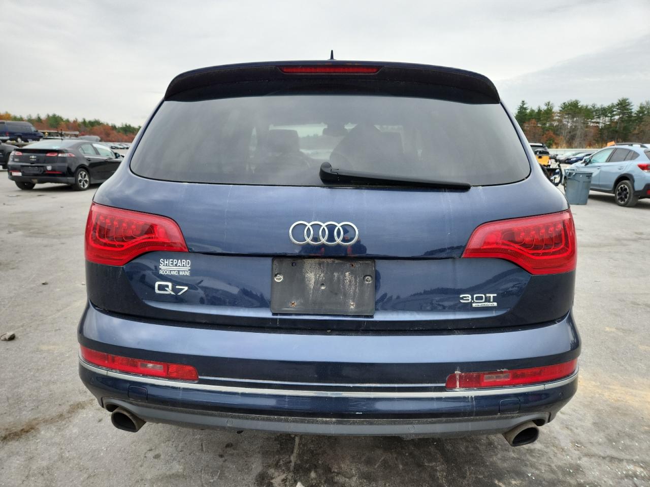 2014 Audi Q7 Premium Plus VIN: WA1LGAFE1ED019006 Lot: 90691135