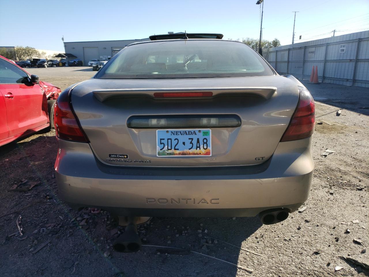 2006 Pontiac Grand Prix VIN: 309495 Lot: 92302585