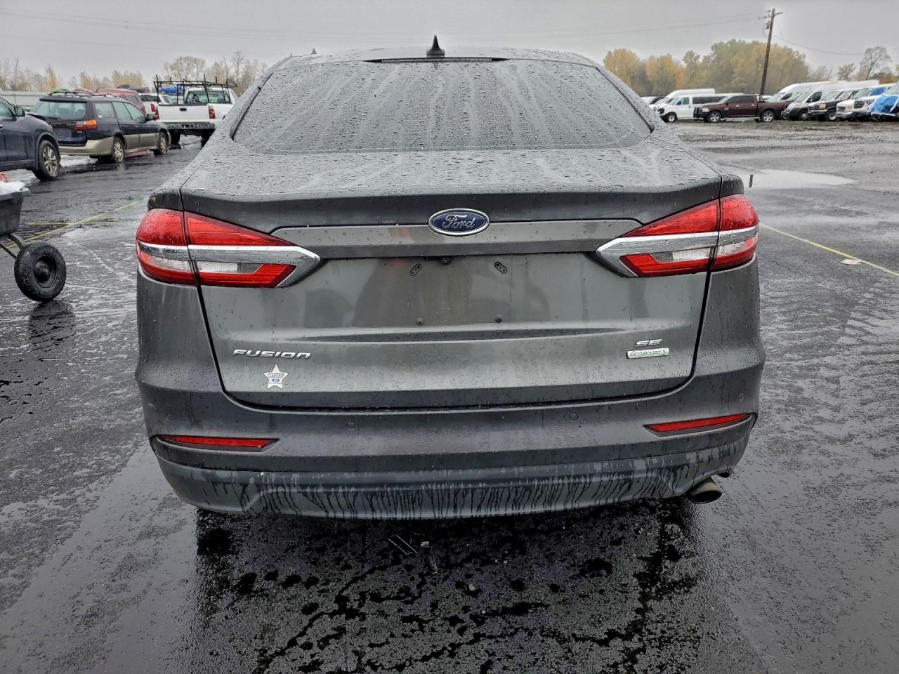 2019 Ford Fusion Se VIN: 3FA6P0HD9KR136178 Lot: 93704555