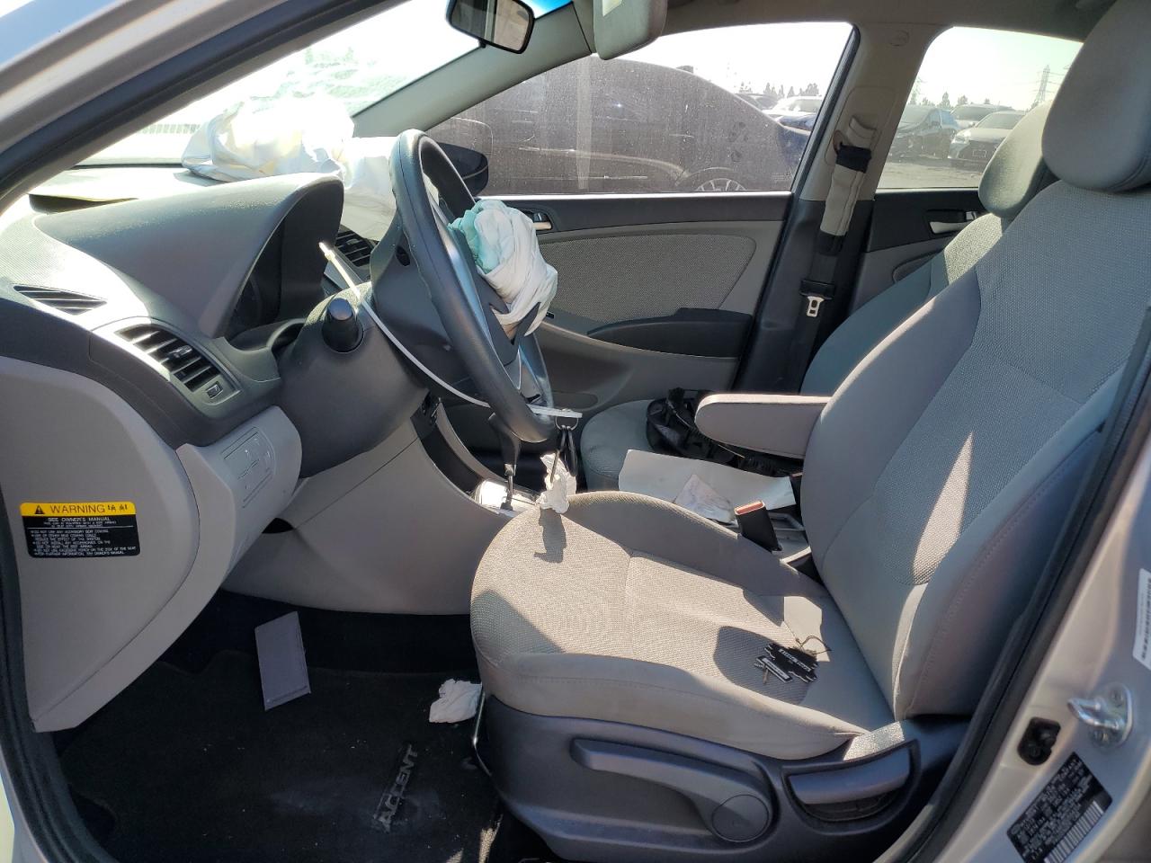 2013 Hyundai Accent Gls VIN: KMHCT4AE8DU554354 Lot: 91036825