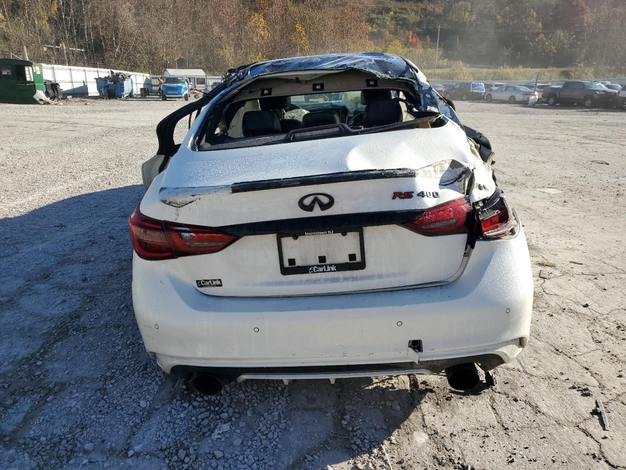 2018 Infiniti Q50 Red Sport 400 VIN: JN1FV7AR8JM481405 Lot: 90948015