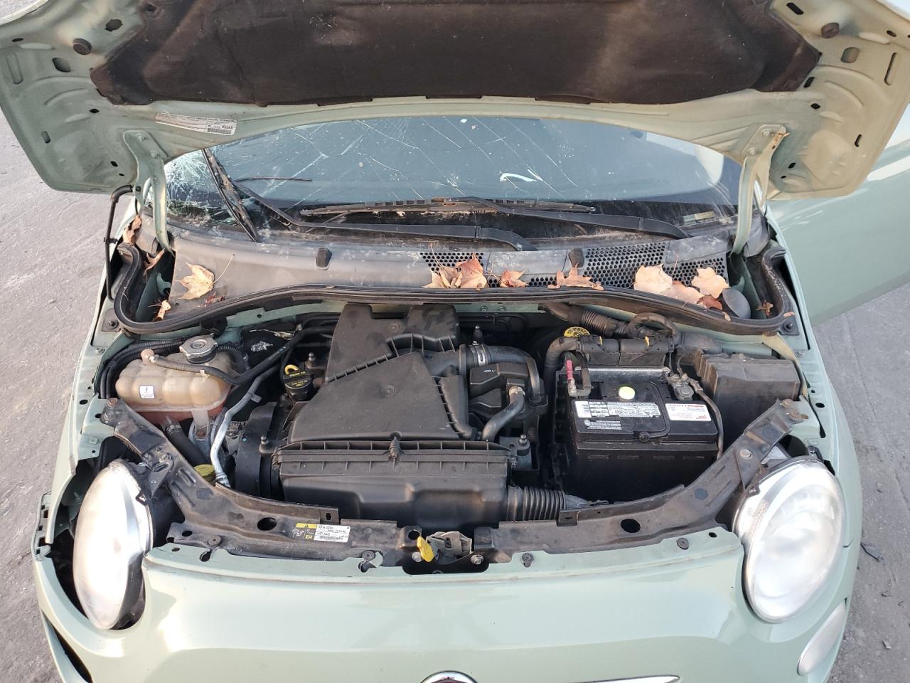 2013 Fiat 500 Pop VIN: 3C3CFFAR9DT698326 Lot: 92025155