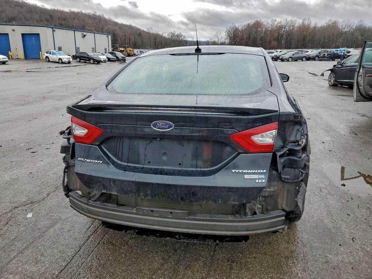 2014 Ford Fusion Titanium VIN: 3FA6P0D94ER232077 Lot: 94325925