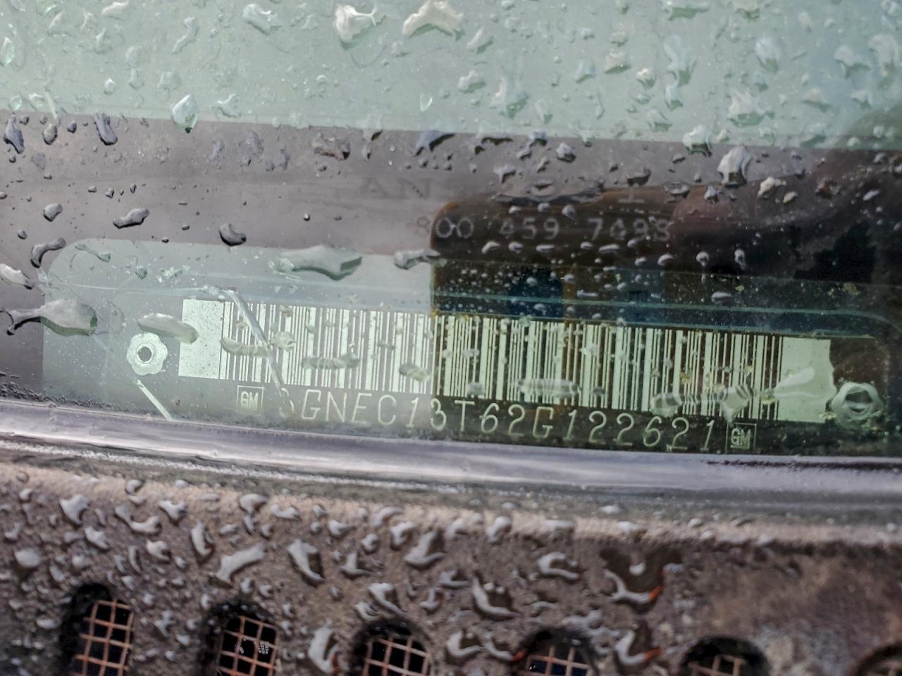 2002 Chevrolet Avalanche C1500 VIN: 3GNEC13T62G122621 Lot: 94530365