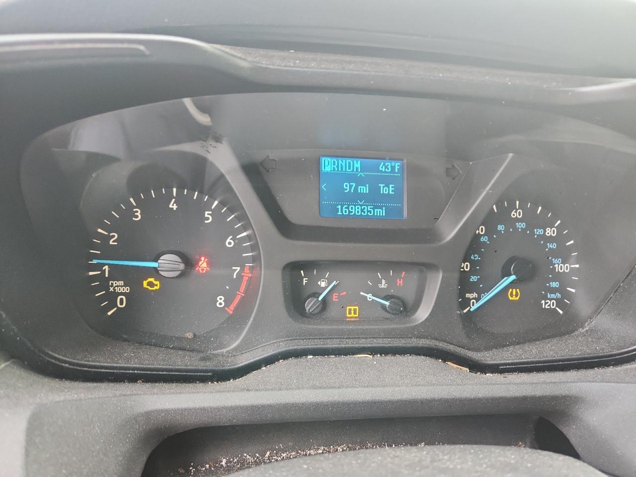 2015 Ford Transit Delivery Van VIN: 1FTYR2CMXFKA90662 Lot: 92840665