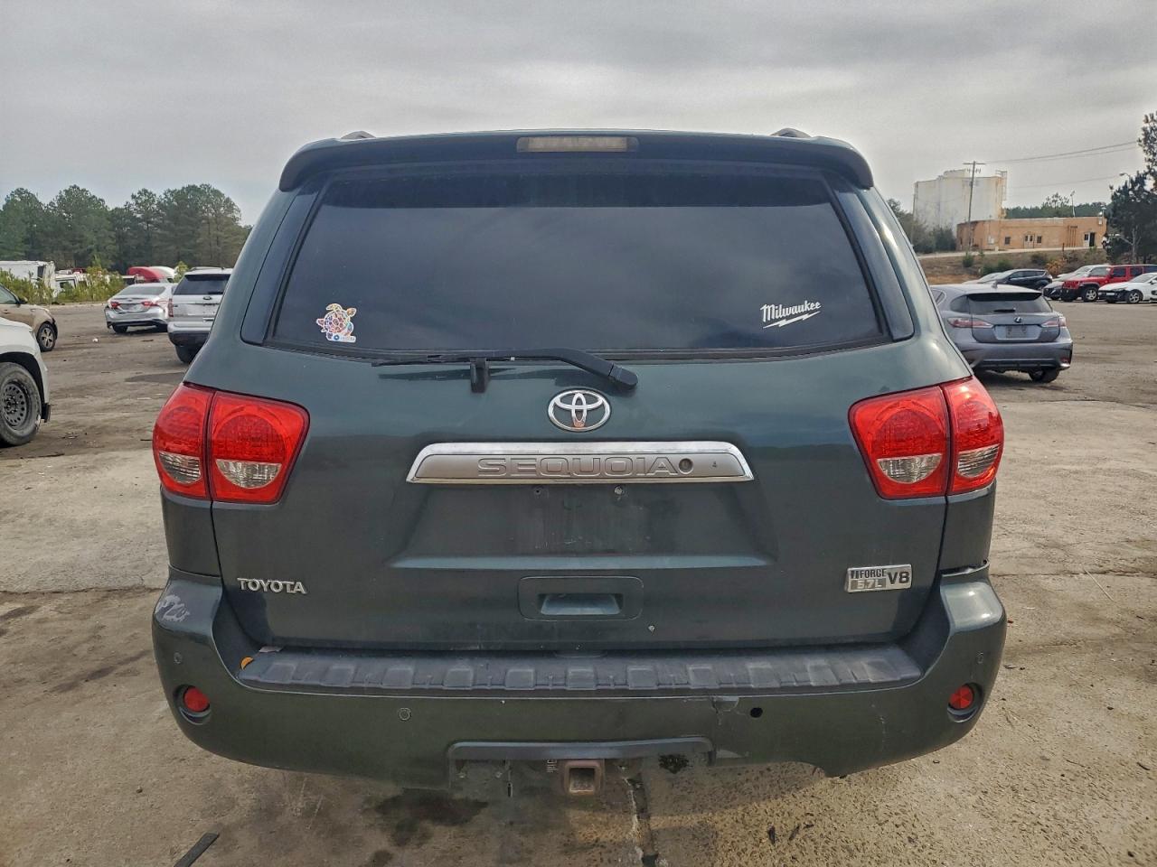 2008 Toyota Sequoia Limited VIN: 5TDBY68A08S016449 Lot: 92033395