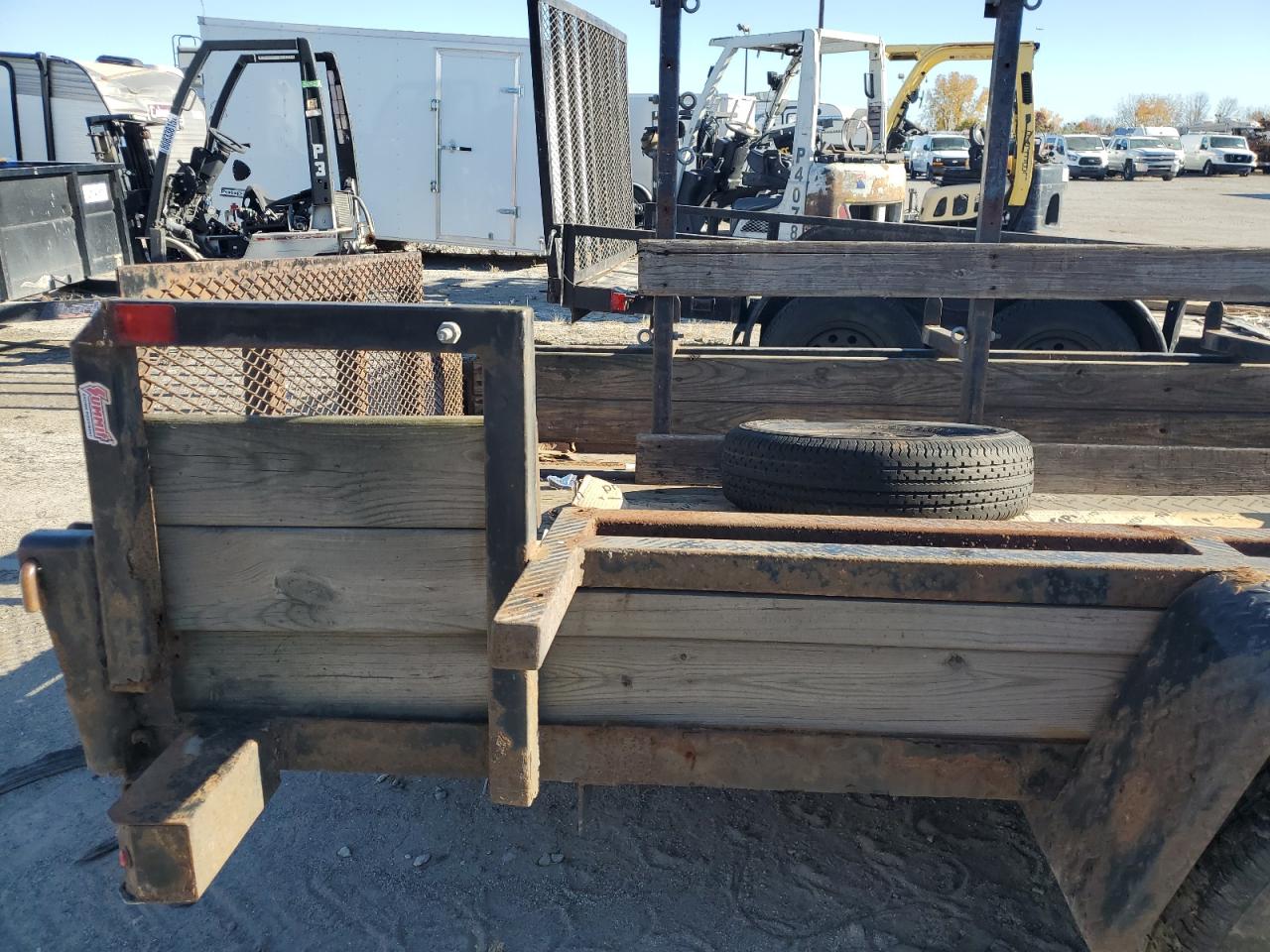 2016 Sure Trac St7212Hst-B-030 Utility Trailer VIN: 5JW1U121XG1118336 Lot: 91616615