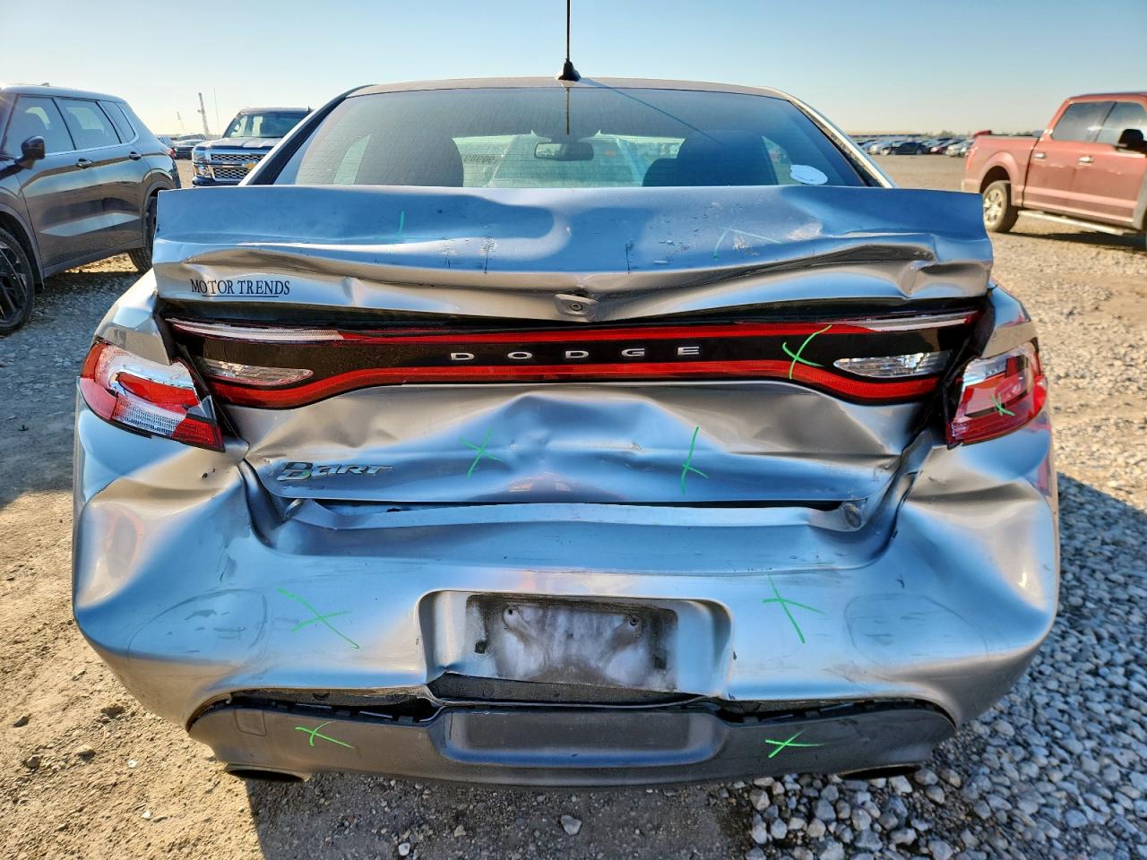 2015 Dodge Dart Sxt VIN: 1C3CDFBBXFD224210 Lot: 90989715