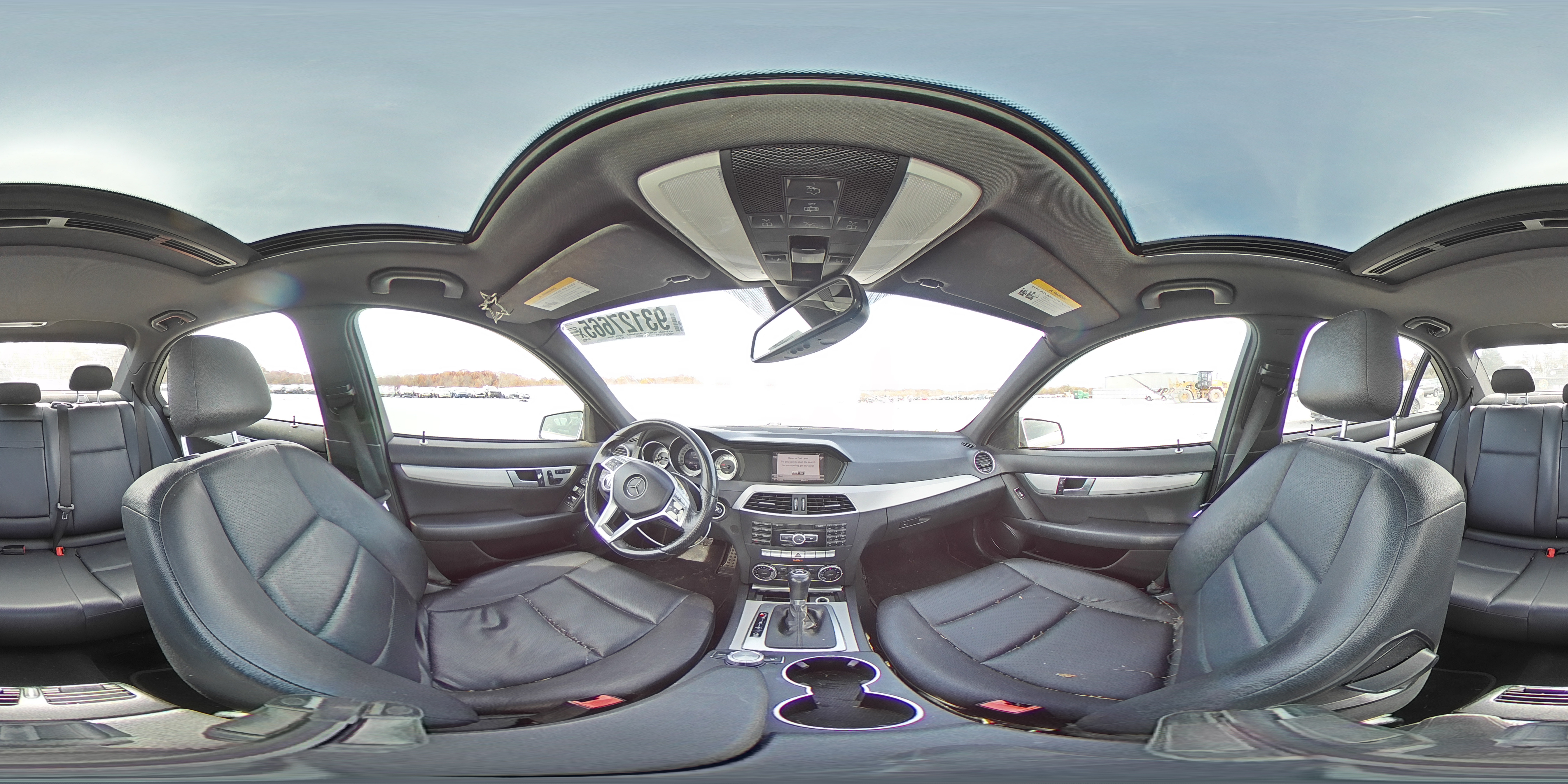 2014 Mercedes-Benz C 250 VIN: WDDGF4HB6ER302010 Lot: 93127665