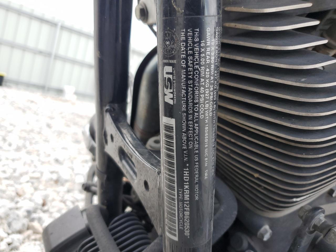 2015 Harley-Davidson Flhxs Street Glide Special VIN: 1HD1KRM12FB620530 Lot: 90642355