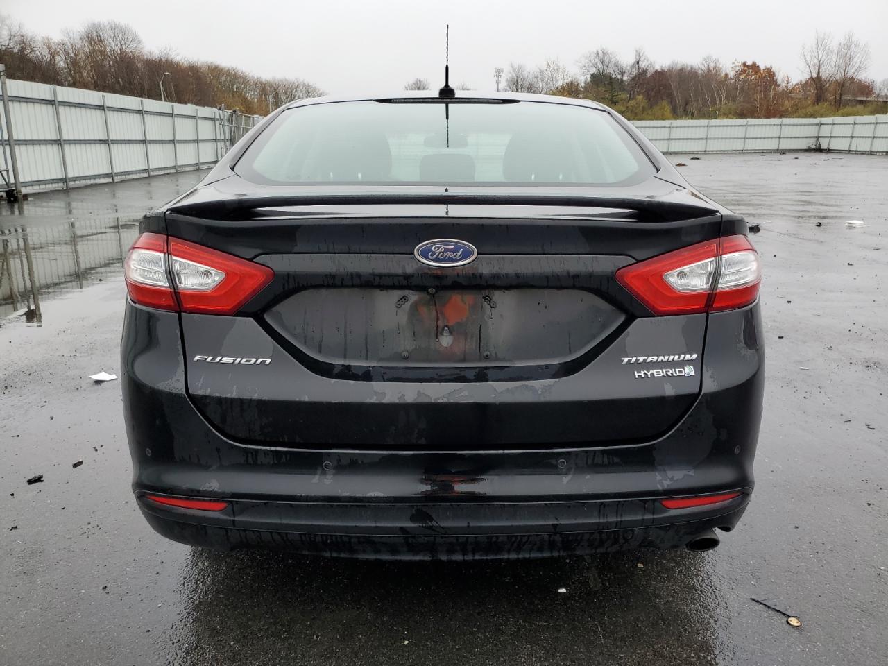 2016 Ford Fusion Titanium Hev VIN: 3FA6P0RU3GR365218 Lot: 91932335