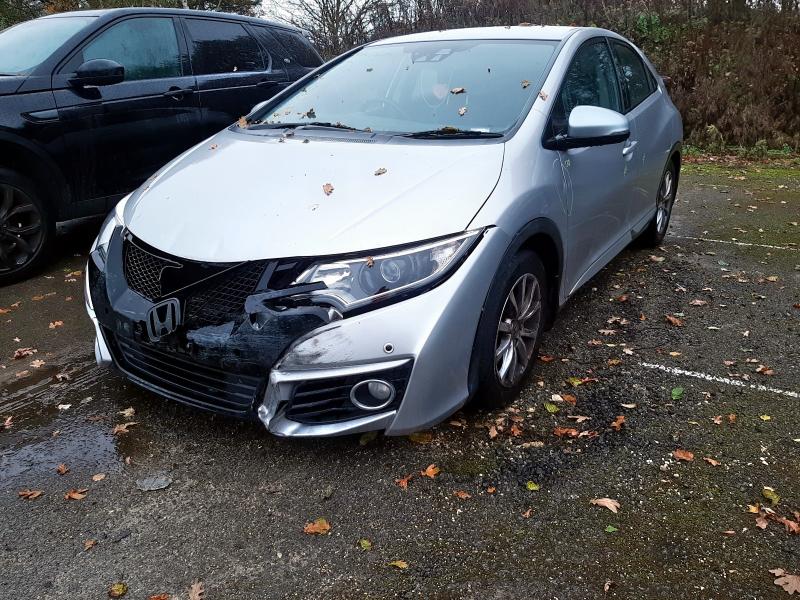 2016 HONDA CIVIC 1.6 I-DTEC SE PLUS 5DR [NAV] for sale at Copart SANDTOFT