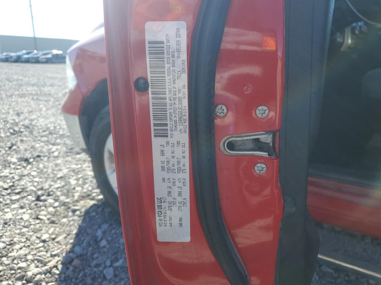 2018 Ram 1500 Slt VIN: 1C6RR6GG2JS126909 Lot: 90546745