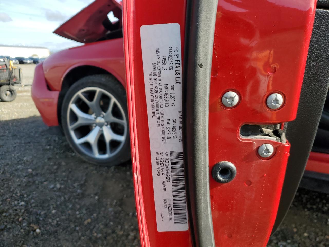 2016 Dodge Challenger Sxt VIN: 2C3CDZAG5GH108254 Lot: 91847005