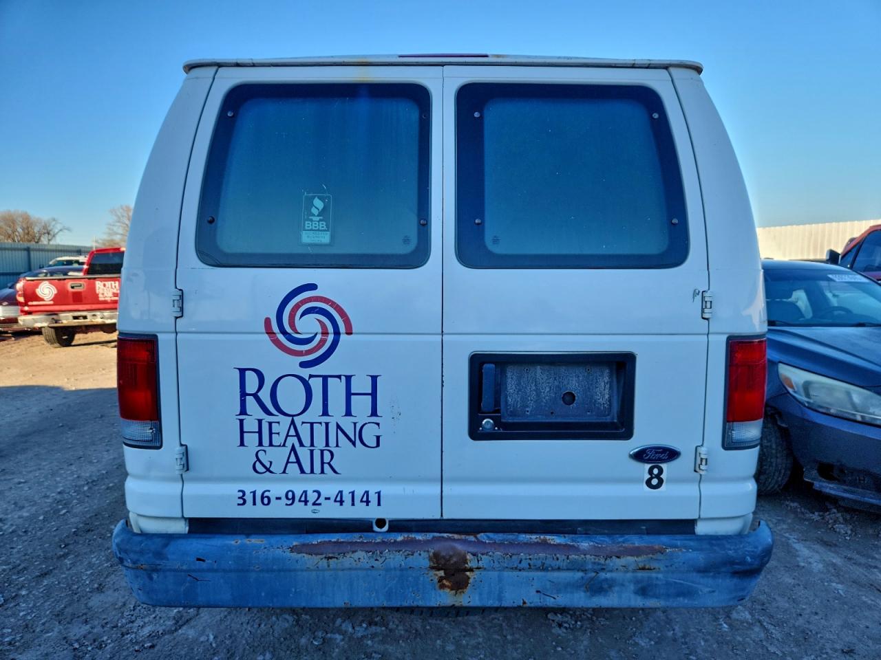 2006 Ford Econoline E250 Van VIN: 1FTNE24W96DA08004 Lot: 94032795