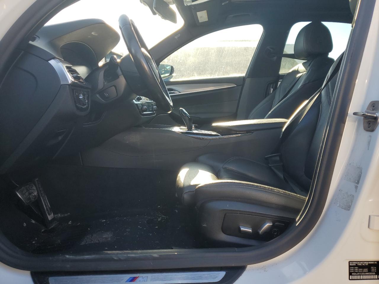 2020 BMW 530 Xi VIN: WBAJR7C03LWW58506 Lot: 92439485