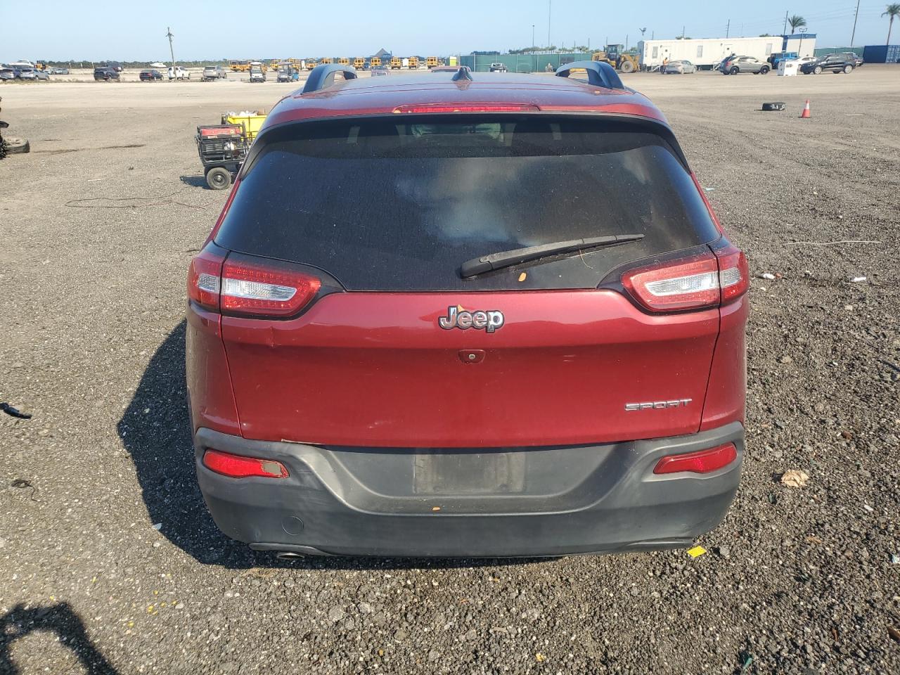 2016 Jeep Cherokee Sport VIN: 1C4PJLAB7GW324650 Lot: 93236195