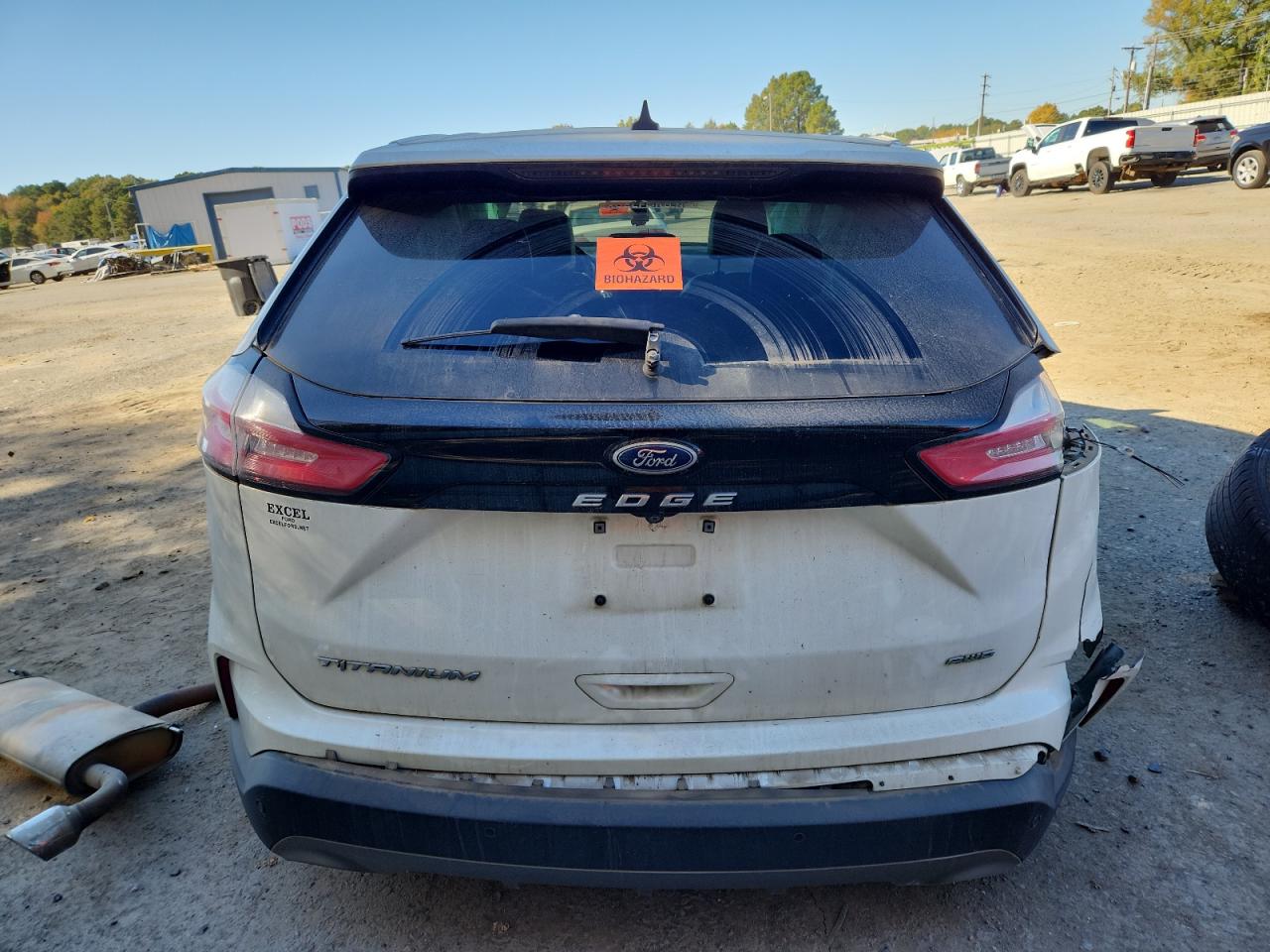 2021 Ford Edge Titanium VIN: 2FMPK4K97MBA27160 Lot: 92302325