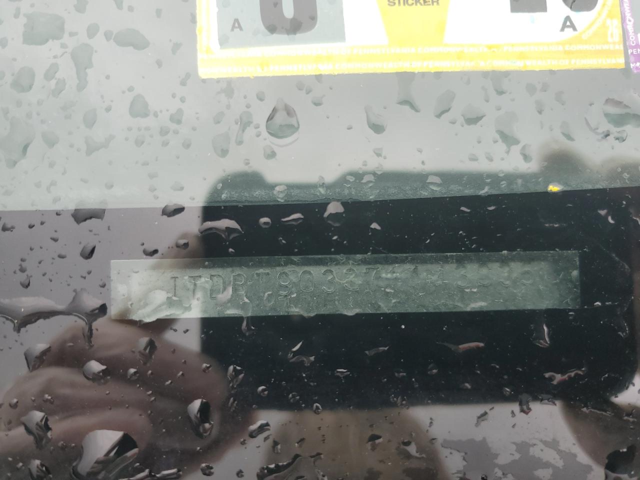 2007 Toyota Yaris VIN: JTDBT903371143835 Lot: 91209575