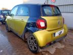 2015 SMART FORFOUR 1.0 PRIME PREMIUM 5DR for sale at Copart WESTBURY