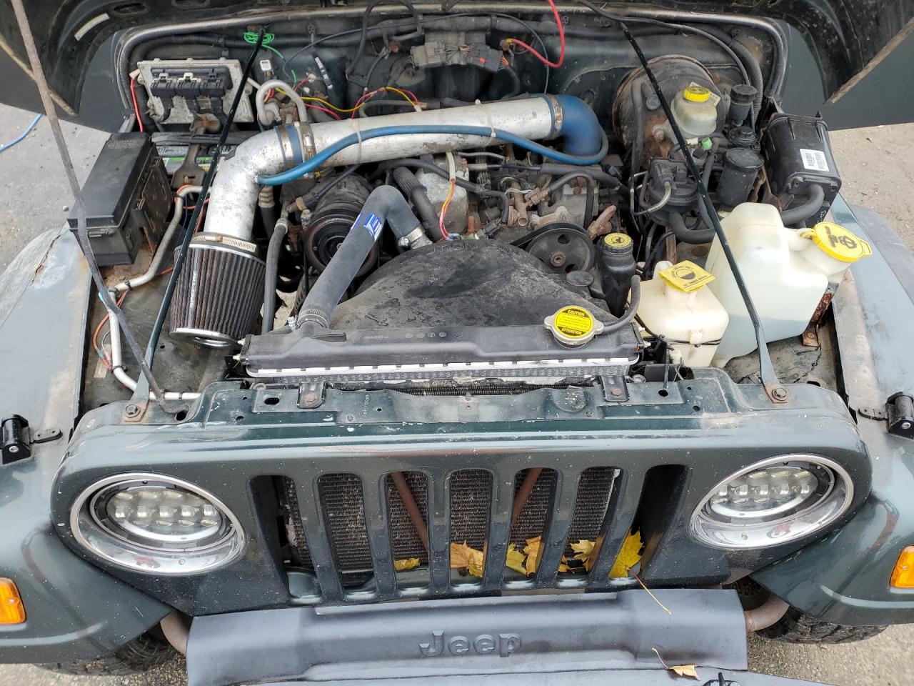 2002 Jeep Wrangler / Tj Se VIN: 1J4FA29P32P748443 Lot: 94085275