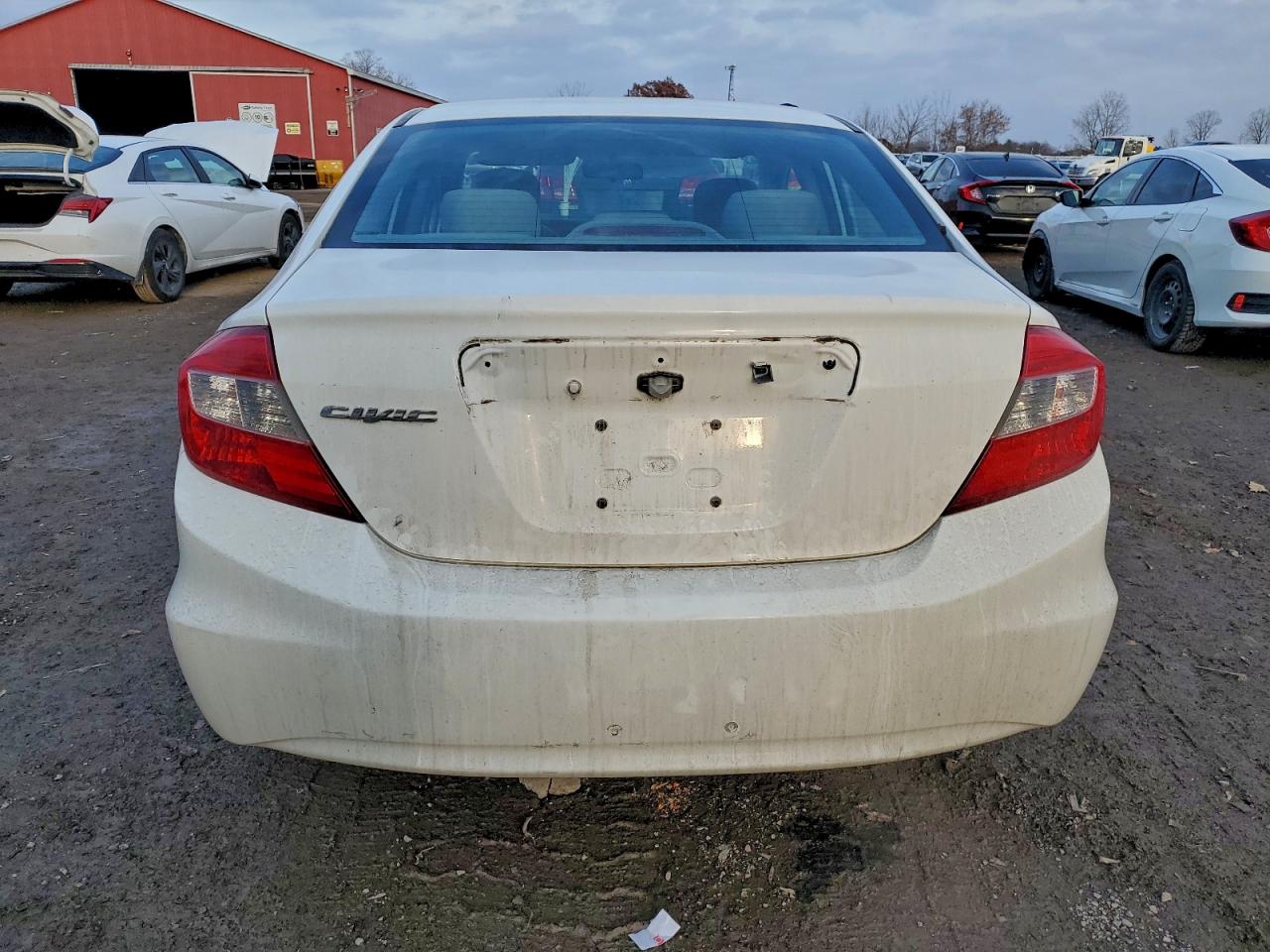 2012 Honda Civic Lx VIN: 2HGFB2F4XCH062856 Lot: 93622875