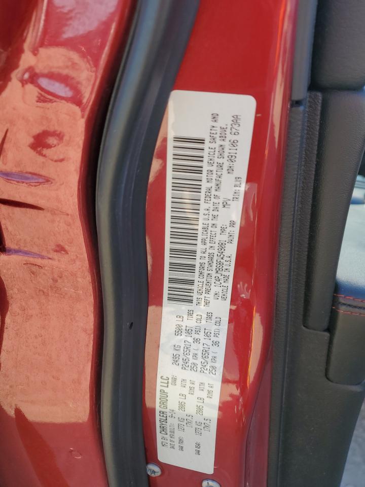 2015 Jeep Cherokee Trailhawk VIN: 1C4PJMBS8FW549081 Lot: 92130325