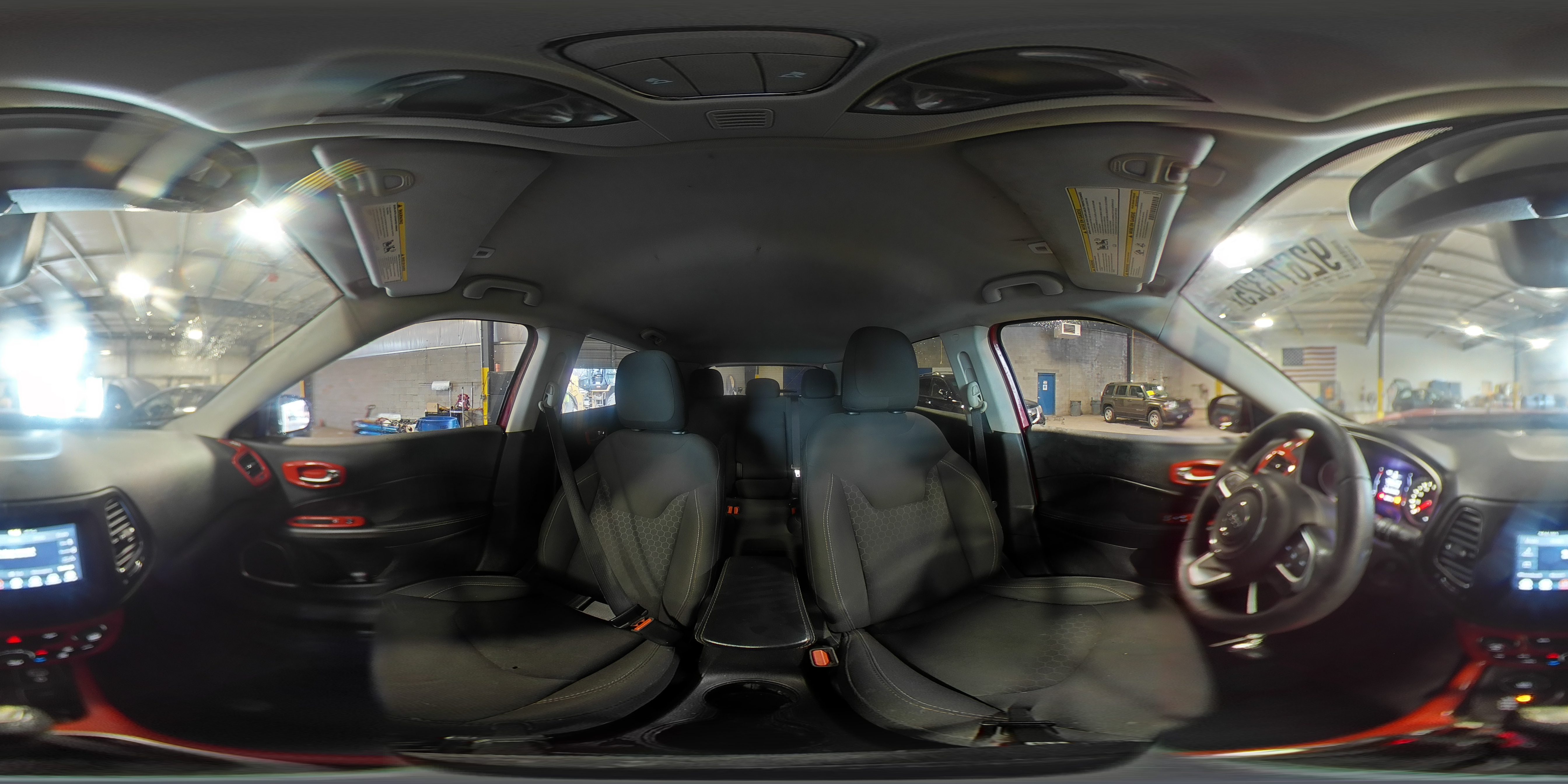 2019 Jeep Compass Sport VIN: 3C4NJDAB5KT682681 Lot: 92671325