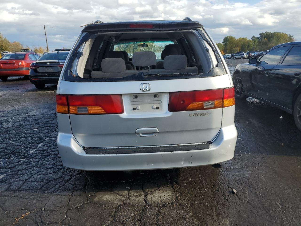 2002 Honda Odyssey Ex VIN: 2HKRL18612H577347 Lot: 90835435