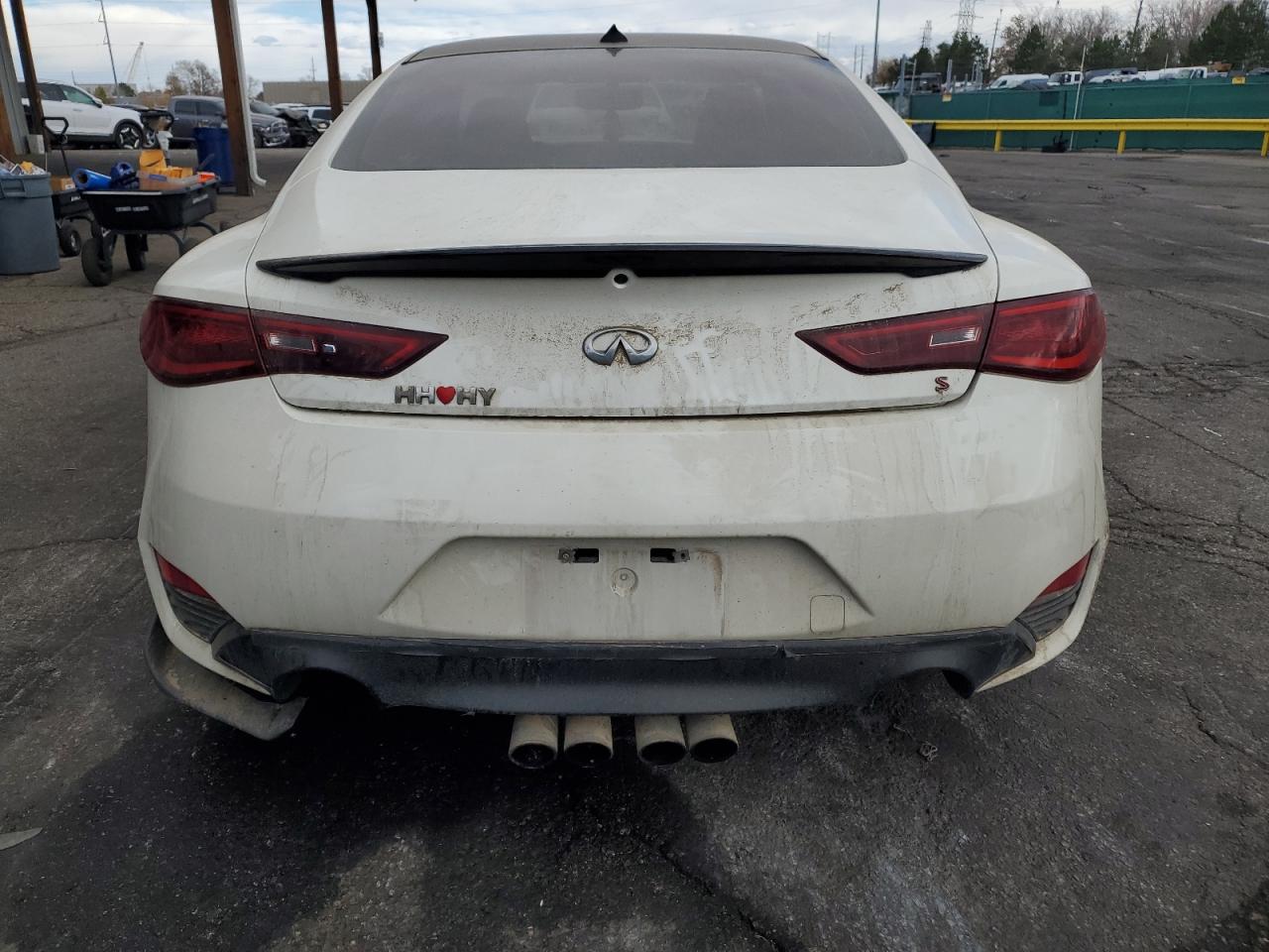 2017 Infiniti Q60 Red Sport 400 VIN: JN1FV7EL1HM700916 Lot: 93317445