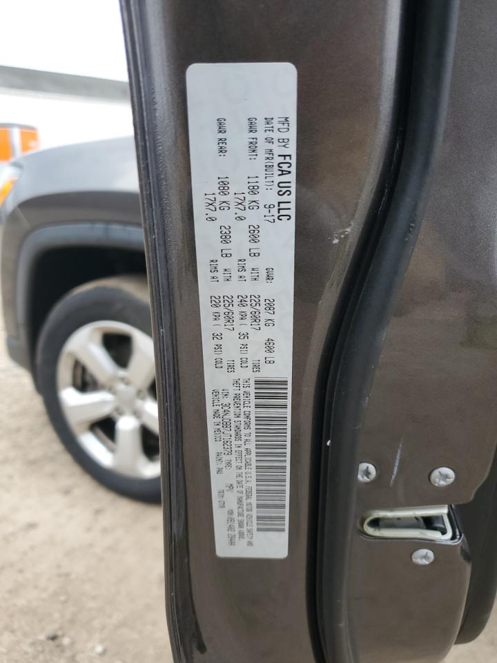 2018 Jeep Compass Latitude VIN: 3C4NJDBB7JT162379 Lot: 93657475