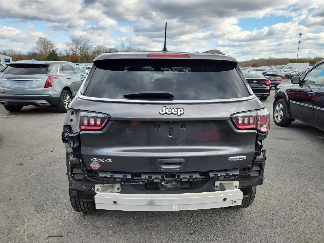2020 Jeep Compass Latitude VIN: 3C4NJDBB8LT155265 Lot: 92024525