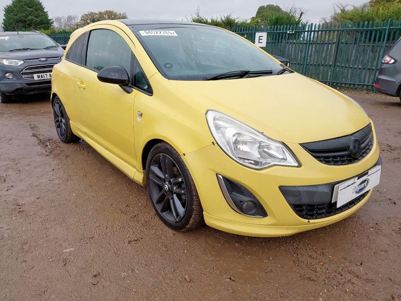 2012 VAUXHALL CORSA LIMITED EDITION 