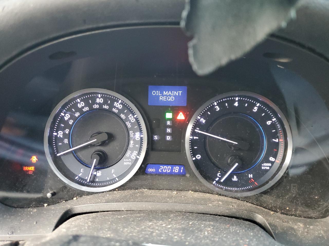 2012 Lexus Is 250 VIN: JTHBF5C26C5184691 Lot: 93426135