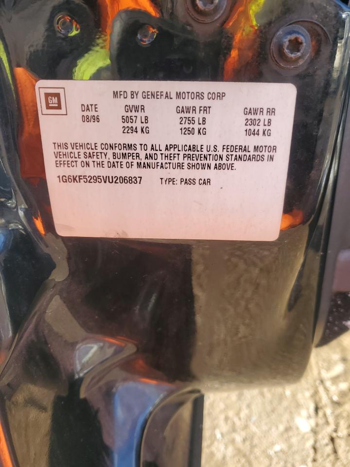 1997 Cadillac Deville Concours VIN: 1G6KF5295VU206837 Lot: 91589865