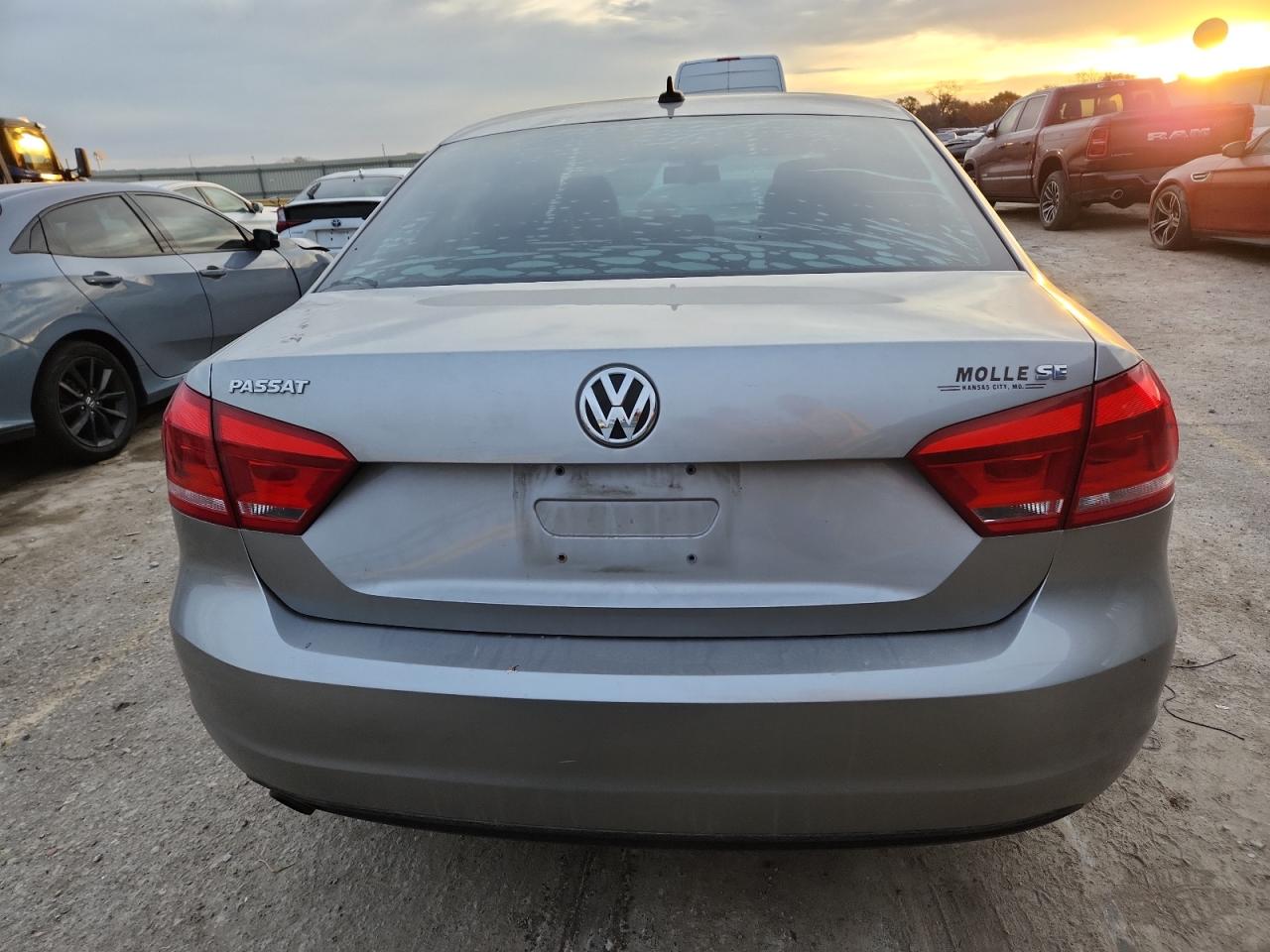 2012 Volkswagen Passat Se VIN: 1VWBH7A3XCC035793 Lot: 92343775