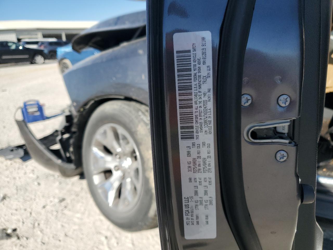 2016 Ram 1500 Longhorn VIN: 1C6RR7WTXGS247555 Lot: 92457655