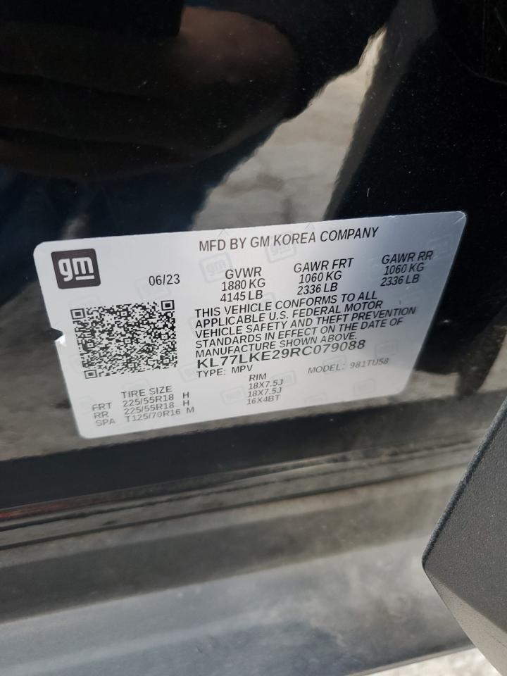 2024 Chevrolet Trax Activ VIN: KL77LKE29RC079088 Lot: 93248315