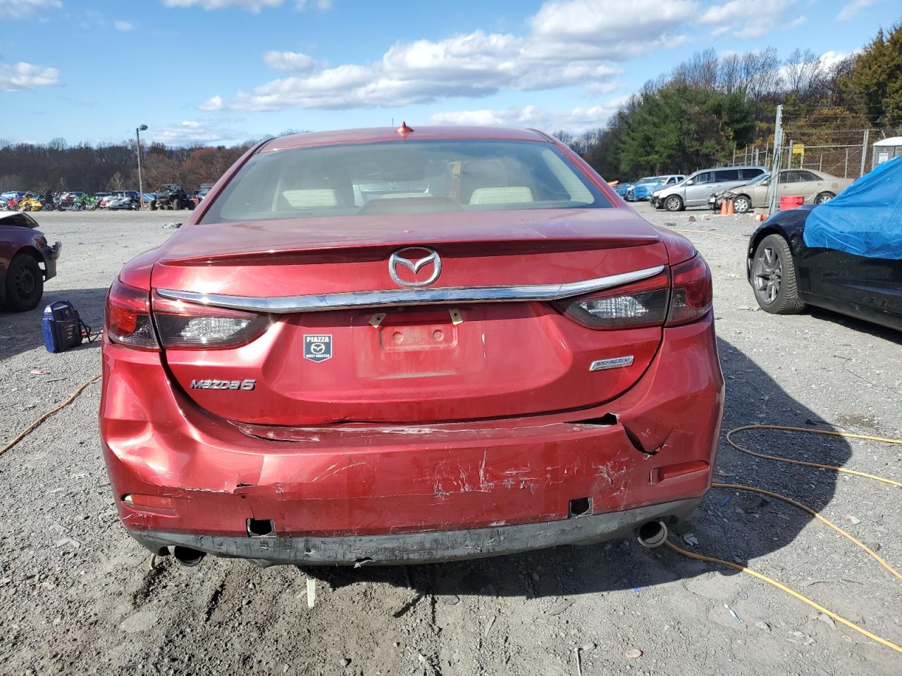 2016 Mazda 6 Grand Touring VIN: JM1GJ1W51G1460938 Lot: 92593765