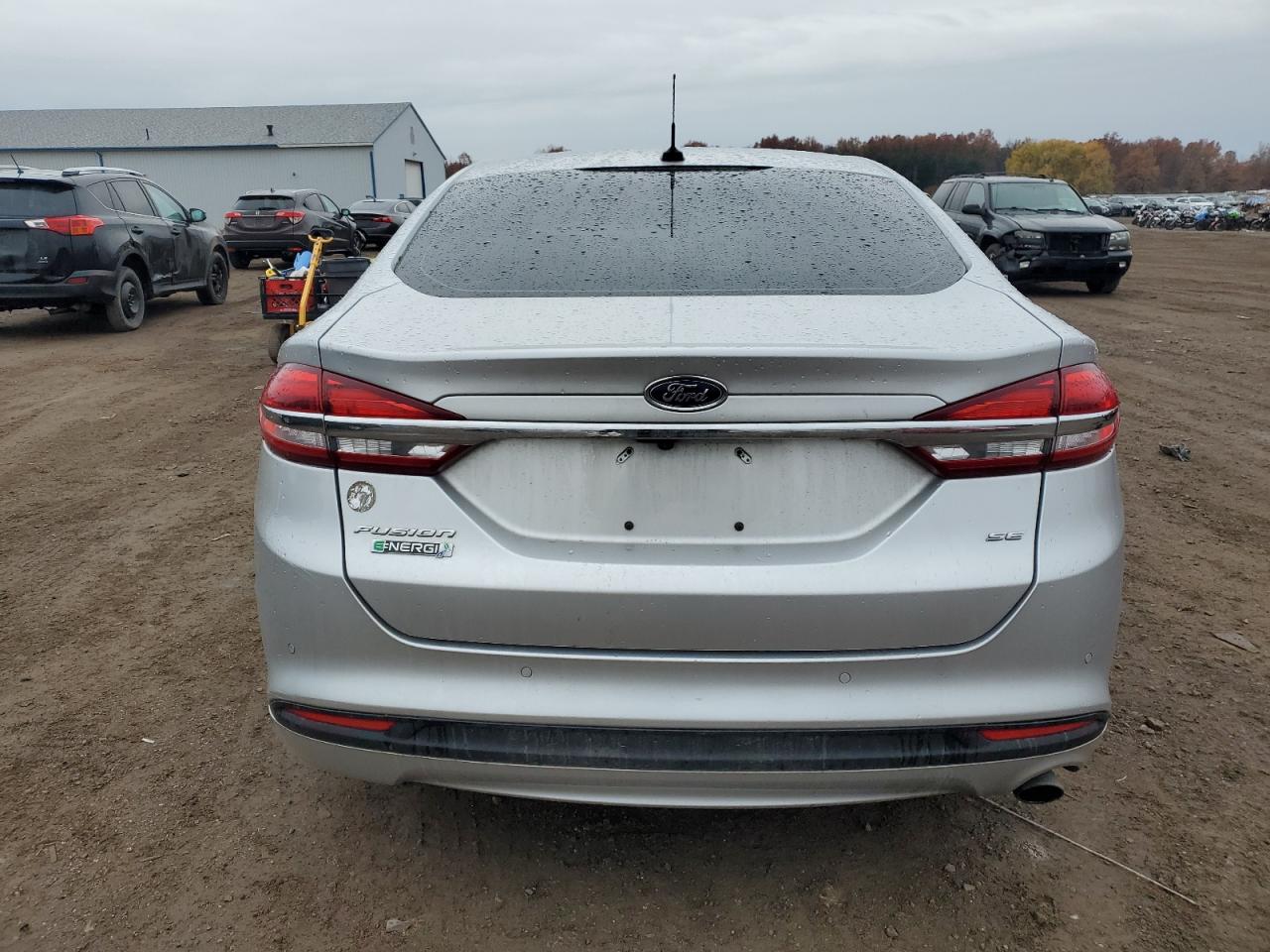 2018 Ford Fusion Se Phev VIN: 3FA6P0PU4JR270287 Lot: 93206095