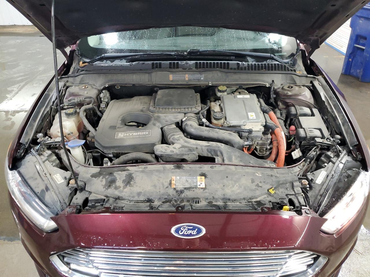 2013 Ford Fusion Titanium Hev VIN: 3FA6P0RU9DR383167 Lot: 93199985