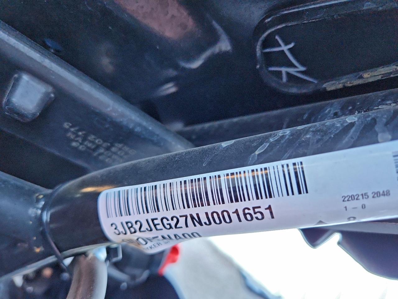 2022 Can-Am Ryker Sport VIN: 3JB2JEG27NJ001651 Lot: 93961005