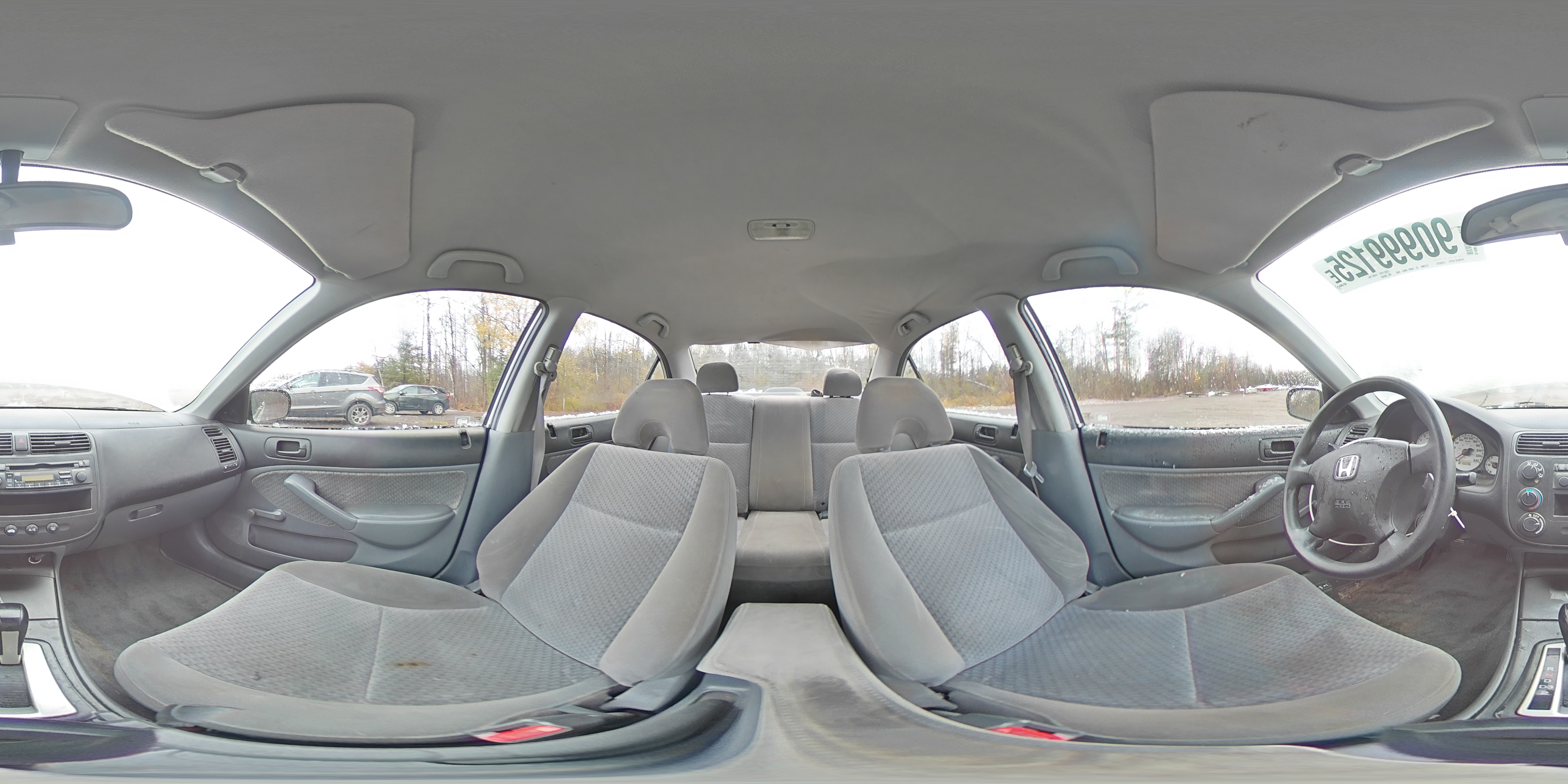 2004 Honda Civic Dx VIN: 2HGES16444H909801 Lot: 90999125