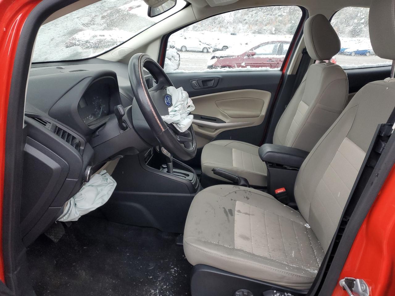 2022 Chev Ford Ecosport Red VIN: MAJ6S3FL2NC468900 Lot: 90144005