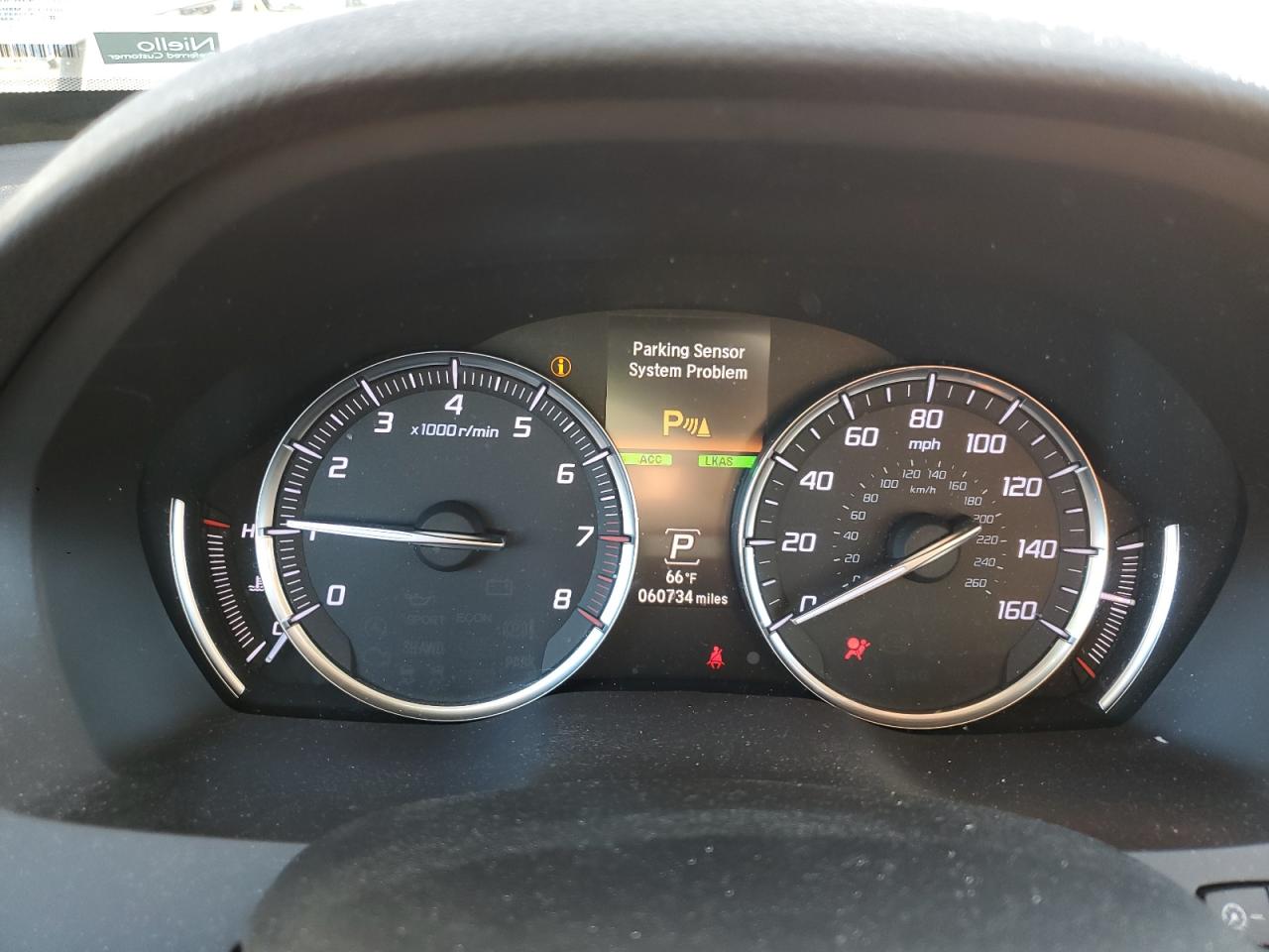 2020 Acura Mdx Technology VIN: 5J8YD4H54LL032372 Lot: 93061035