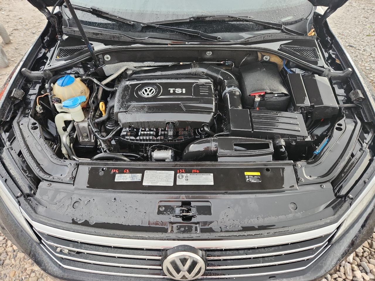 2017 Volkswagen Passat R-Line VIN: 1VWDT7A37HC010784 Lot: 93087055