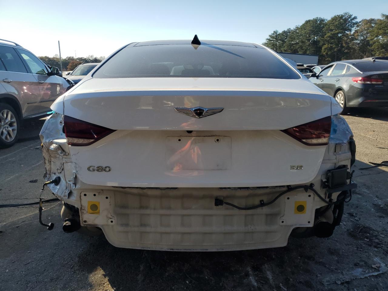 2018 Genesis G80 Base VIN: KMHGN4JE4JU242393 Lot: 93187805