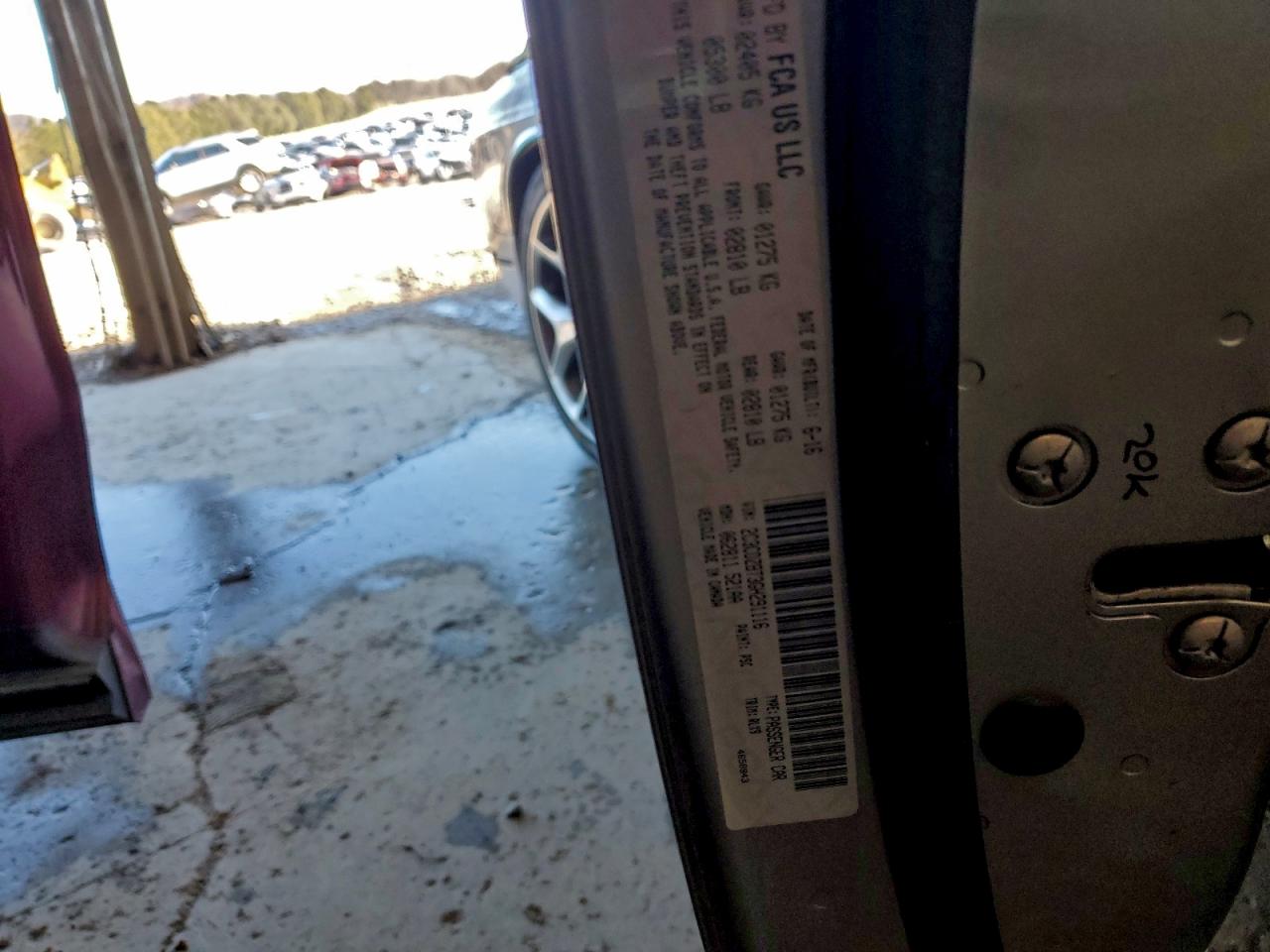 2016 Dodge Challenger R/T VIN: 2C3CDZBT3GH291116 Lot: 94449945